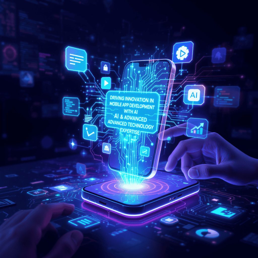 Innovative mobile app development using AI and advanced technologies for high-performance applications