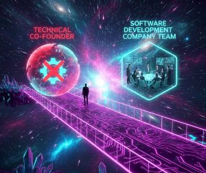 Technical co-founder collaborating on product development strategy, engineering decisions, and early-stage startup architecture.