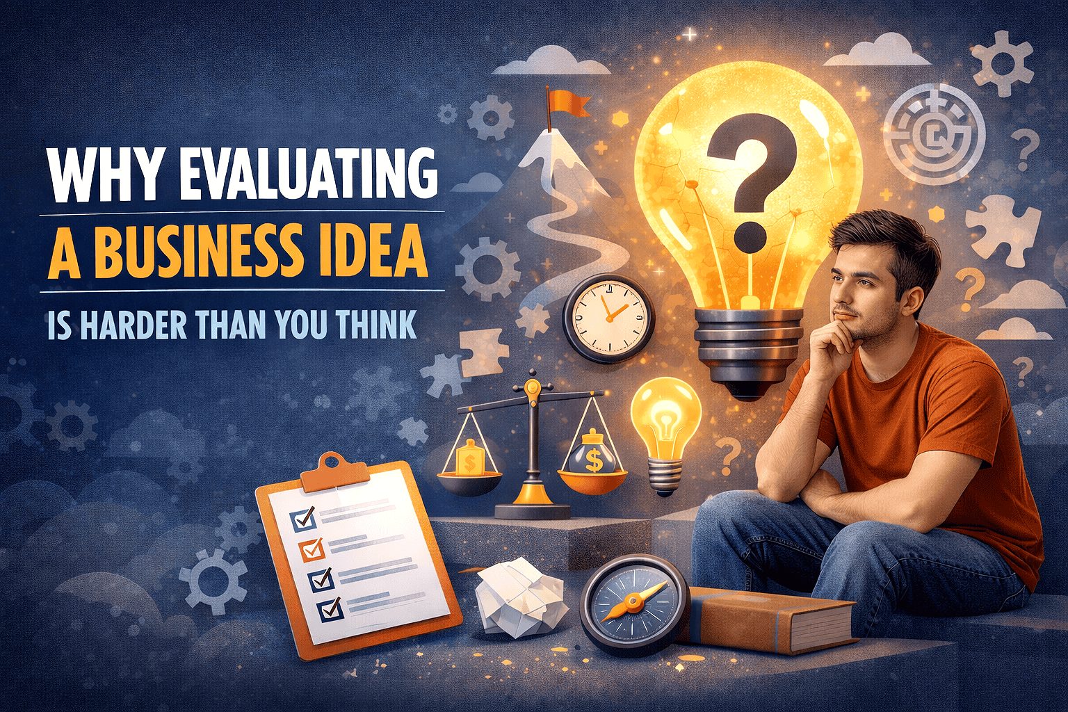 Why evaluating a business idea is harder than you think when learning how to evaluate a business idea effectively.
