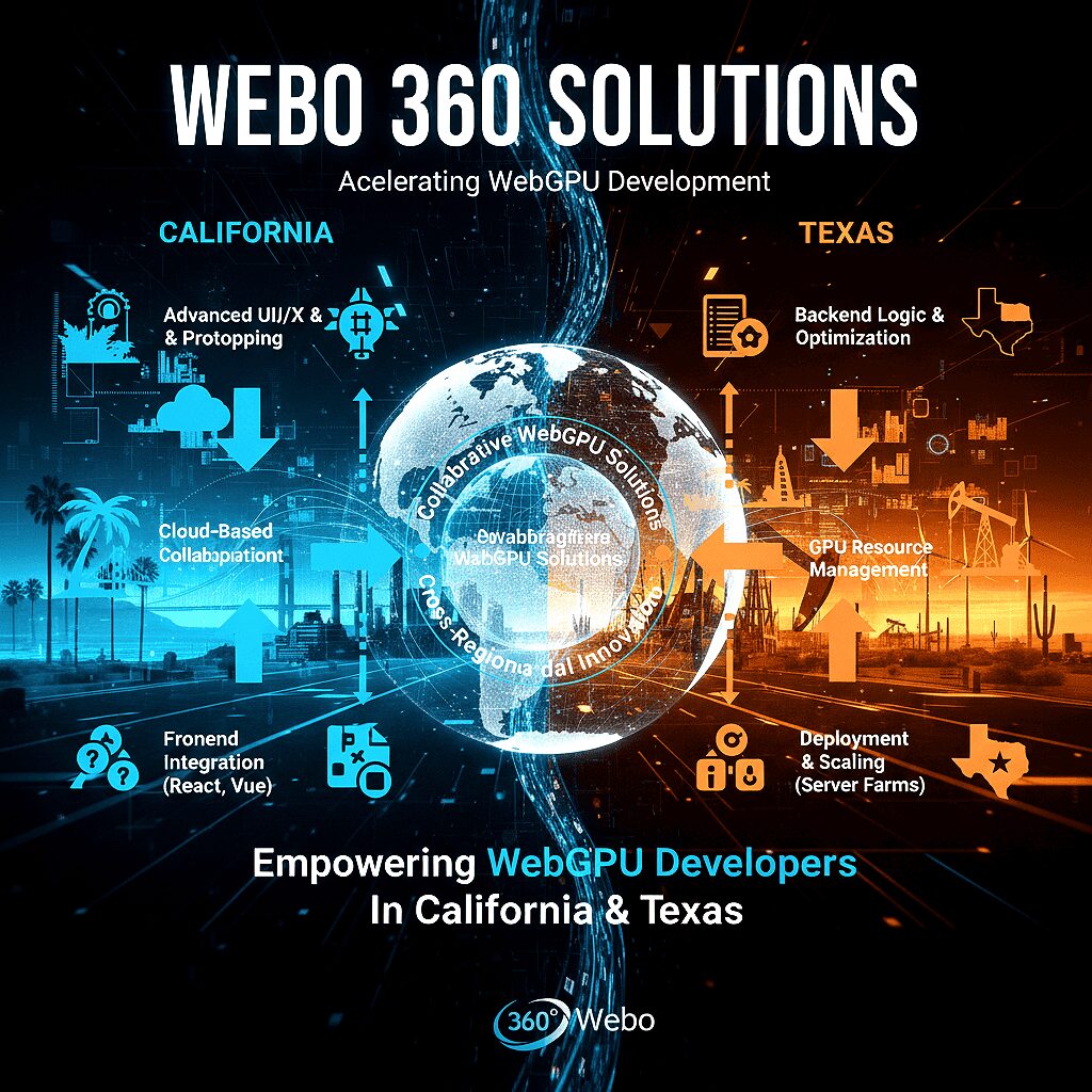 How Webo 360 Solutions Helps WebGPU Developers In California & Texas